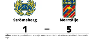 Axel Hillbom enda målskytt när Strömsberg föll