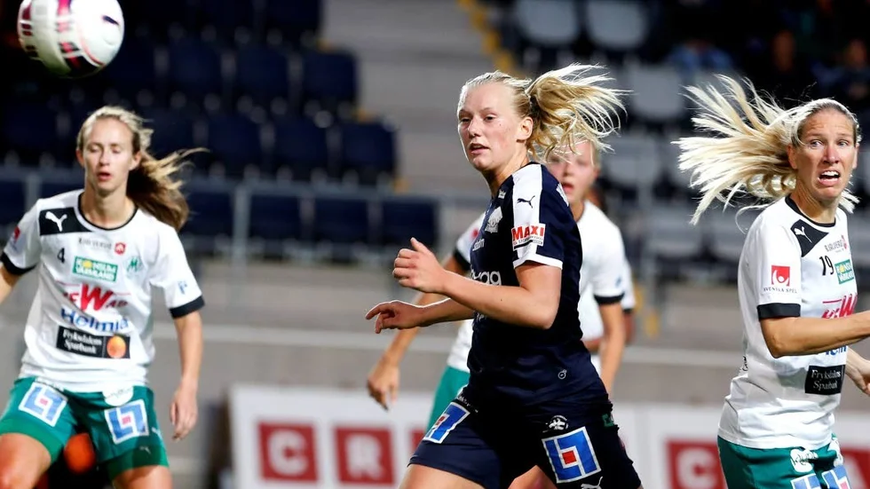 Stina Blackstenius skada var ingen bristning. Snarare en kramp.