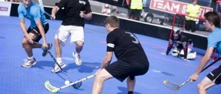 Skräll inledde Floorball Open