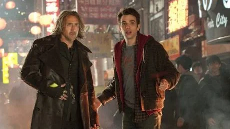 Nicolas Cage och Jay Baruchel som trollkarlen och hans lärling i Disneys nya actionfilm. Foto: Walt Disney Pictures