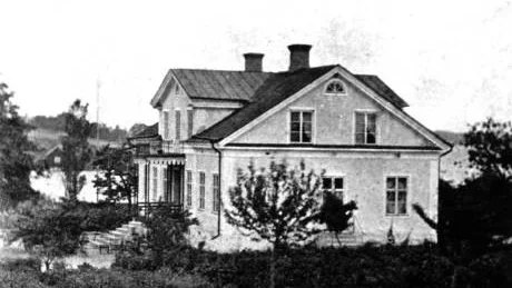 Reginelunds gård för länge sedan. Bilden är lånad från Kolbjörn Wilcke .