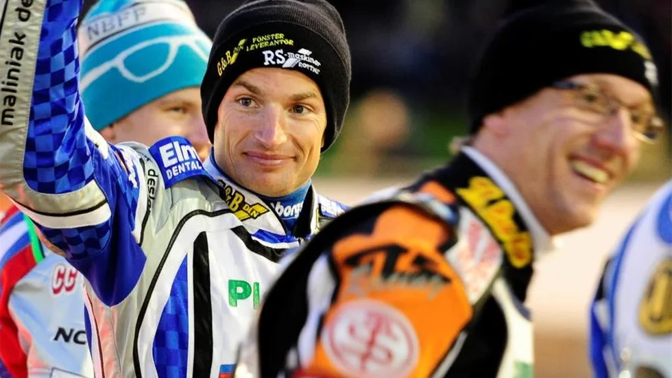 Rune Holta lade beslag på den sista platsen i Västervik Speedway 2014.