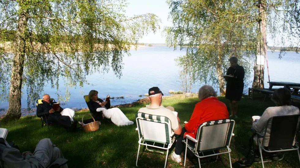 Morgonstämning i Fittja.