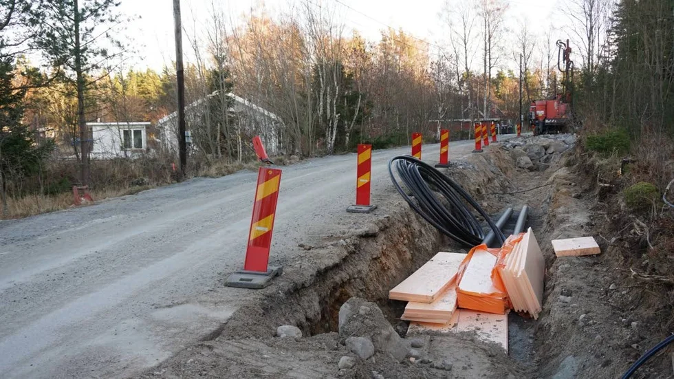 Utbyggnad fortsätter. På Hornslandet pågår utbyggnaden av vatten- och avlopp. Samtidigt pågår en process om hur utbyggnaden ska finansieras.