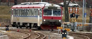 Tåget är anpassat för handikappade