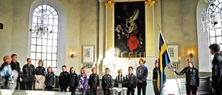 Sankt Georg firades i Blackstads kyrka