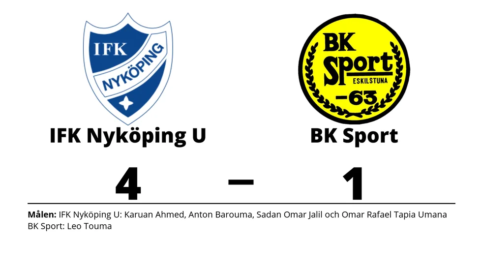 IFK Nyköping U vann mot BK Sport