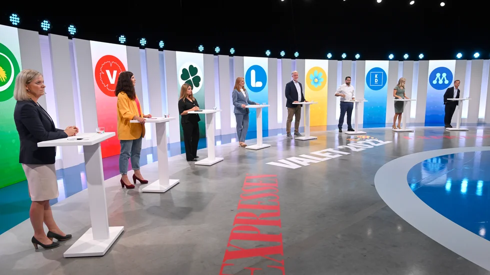 Partiledarna debatterade åtta olika ämnen.