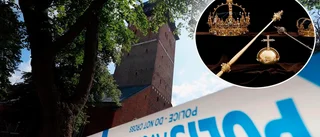 En person anhållen för inblandning i dumpningen av domkyrkoregalierna