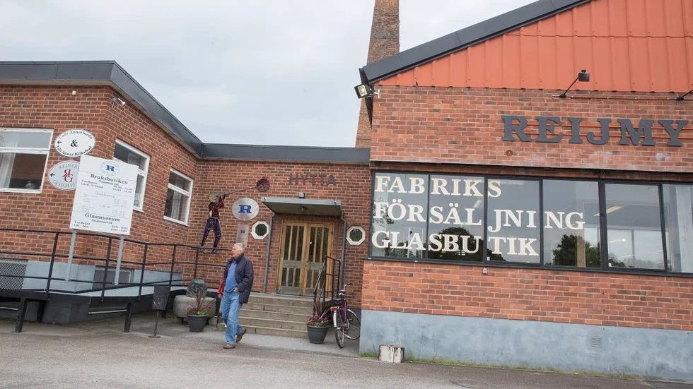 Nya tag för Reijmyre glasbruk med entreprenörsparet Liselotte och Ronald Bengtsson vid rodret.