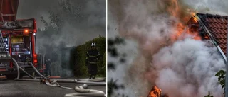Polisen efter branden: Grill kan vara orsaken