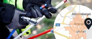 Stort avbrott efter avgrävd fiberkabel – cirka 2 000 Telenorkunder drabbade