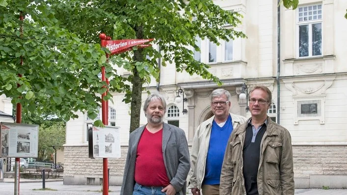 Mats Fredriksson, Göran Söderlund och Kai Kylegård har alla djupa band till Katrineholm och menar att historiekunskap är nyckeln till att förstå sin samtid.