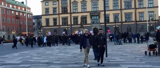 Lärarprotest på Fristadstorget