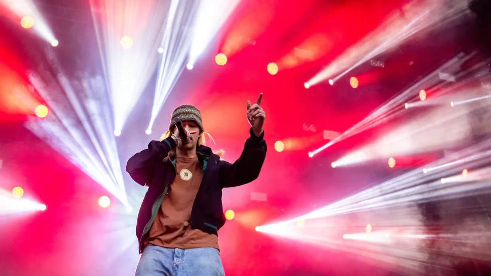 Umesonen under en konsert i Luleå förra sommaren.
