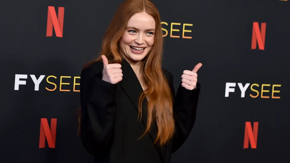 Sadie Sink från "Stranger things". Arkivbild.