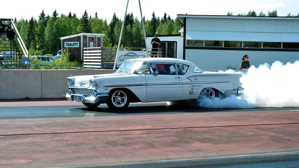 I helgen arrangerar SHRA Luleå dragracing i Långnäs. Det är klassiska Midnight Sun som ska avgöras. 