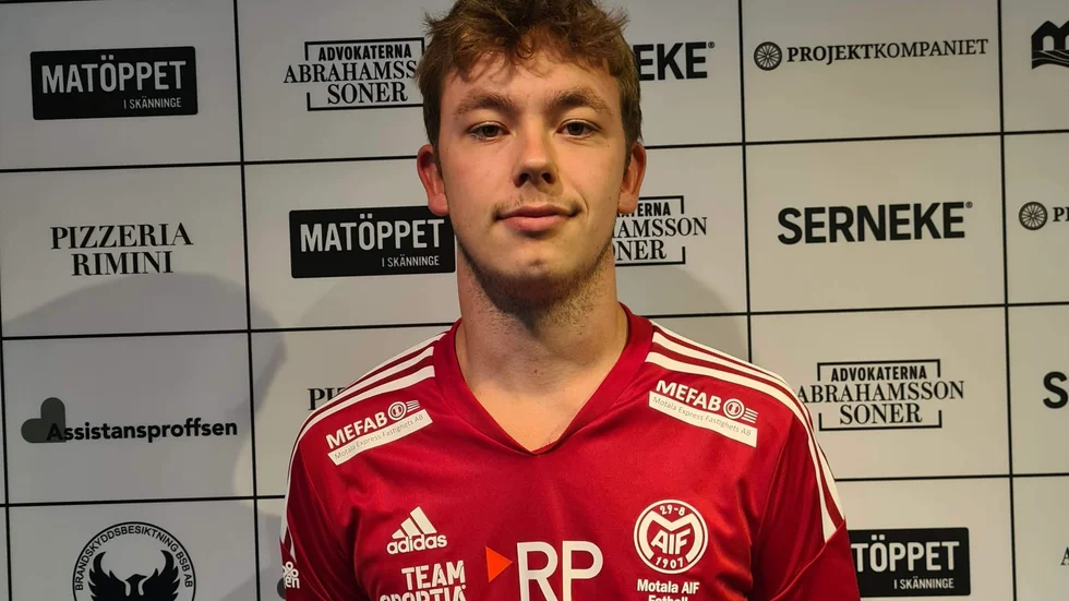 Målvakten Noah Nylander är klar för spel i Motala AIF de närmaste 1,5 åren. I höst är han en av tre målövakter ihop med David Ahlberg och Andreas Carlström.