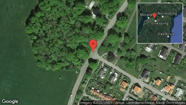 Fordon stillastående på väg 1136