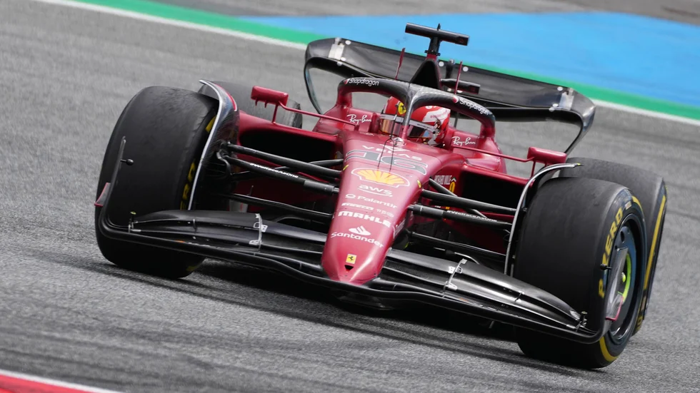 Charles Leclerc vinner Österrikes grand prix.
