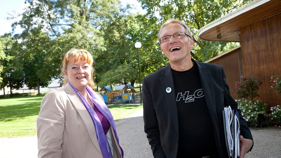 Marian Loley och Joha Frondelius, Kristdemokraterna.