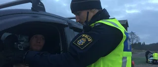 Alla blåste grönt när polisen kollade nykterheten