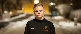 14-åriga brottartalangen Alexander Gustafsson från Flen vill brottas i OS