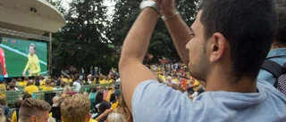 Sveriges EM-matcher visas på storbild i Stadsparken – om det blir slutspel