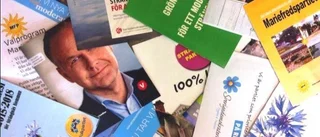Så mycket kampanjar partierna för lokalt
