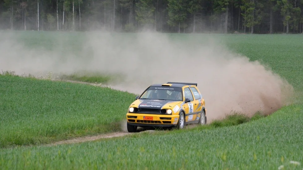 Hälleforsnäs Fredrik Eriksson fortsätter att övertyga och tog i helgen ytterligaren en seger, nu gällde det Gruvrundan. Foto: Pierre Skytt