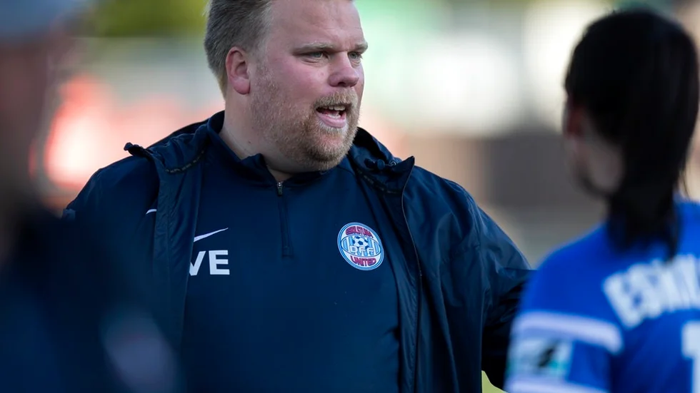 Eskilstunas tränare Viktor Eriksson blir förbundskapten för P17-landslaget. Foto: Thomas Johansson/TT