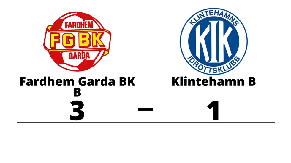 Fardhem Garda BK B vann mot Klintehamns IK B