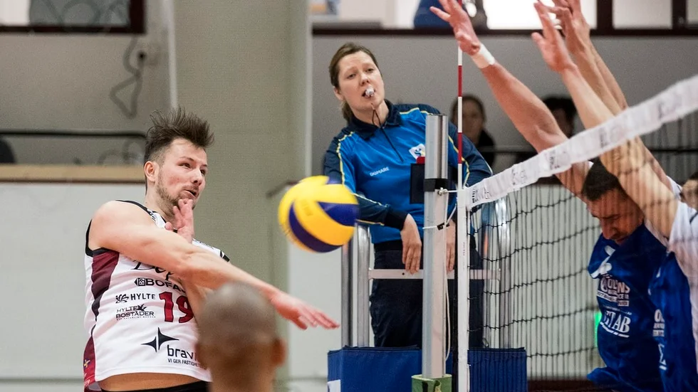 Viktor Lindberg blir den andra VVK-fostrade spelaren som skriver proffskontrakt. David Pettersson finns redan i tyska Büll medan landslagskompisen Viktor Lindberg skrivit på för finska Raision Loimu. Arkivfoto: Tomas Nilsson