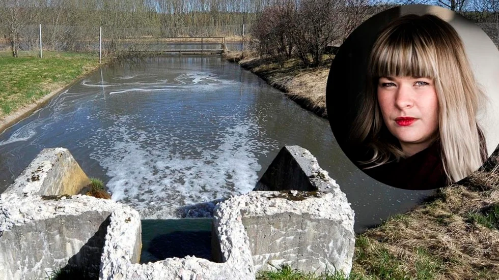 Här är en bild på Sigtunaån, som är ett av de vattendrag som avloppsvatten kan släppas ut i. Sofia Amloh kommenterar kravet på tekniska divisionen.