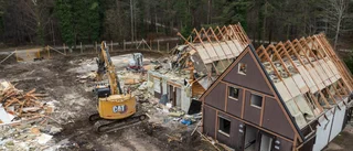 Här jämnas området i Visby med marken – nya bostäder planeras