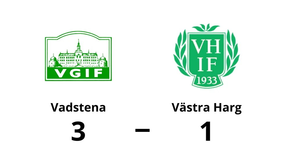 Vadstena GIF vann mot Västra Harg IF