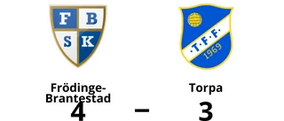 Louise Andersson i målform när Frödinge-Brantestad vann