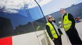 Nu är bussdepån för 76 miljoner halvt färdig – firades med fest