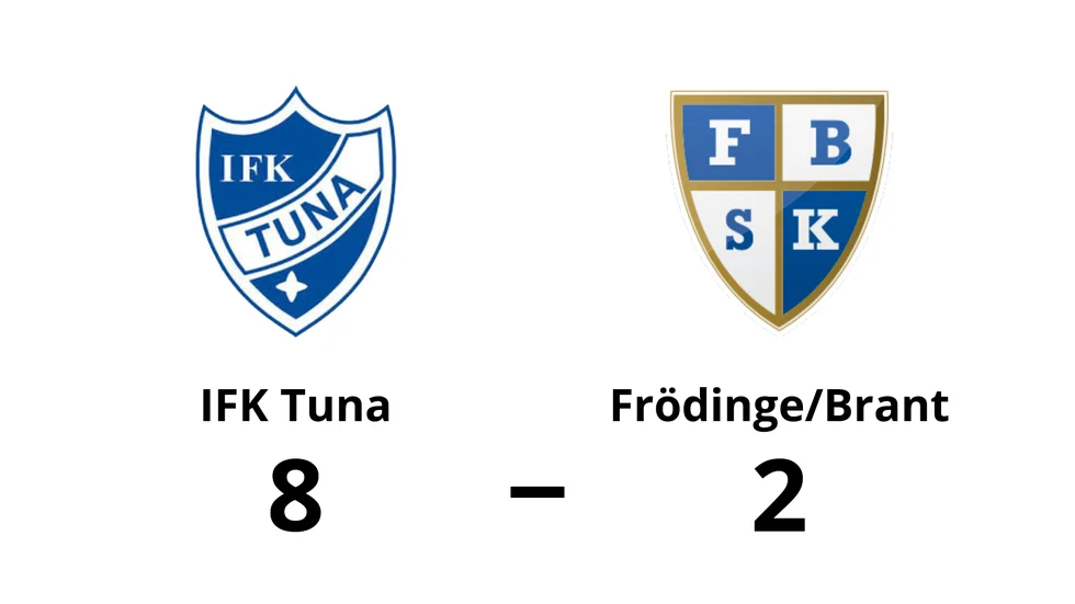 IFK Tuna vann mot Frödinge/ Brant SK