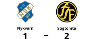 Seger för Stigtomta mot Nykvarn efter stark andra halvlek
