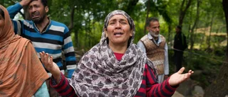 Explosioner på flygplats i Kashmir