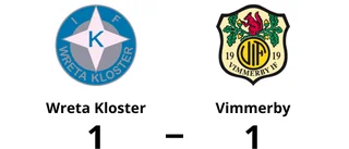 Wreta Kloster kryssade hemma mot Vimmerby