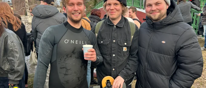 Rekordmånga tog sig an den iskalla utmaningen