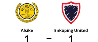 Ed Grinde räddade poäng när Enköping United kryssade