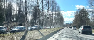 Motorstopp orsakade jättekö över Bergnäsbron