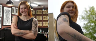 Efter kaxiga löftet – nu måste Lovisa tatuera ett lejon