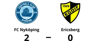 FC Nyköping för tuffa för Ericsberg – förlust med 0-2