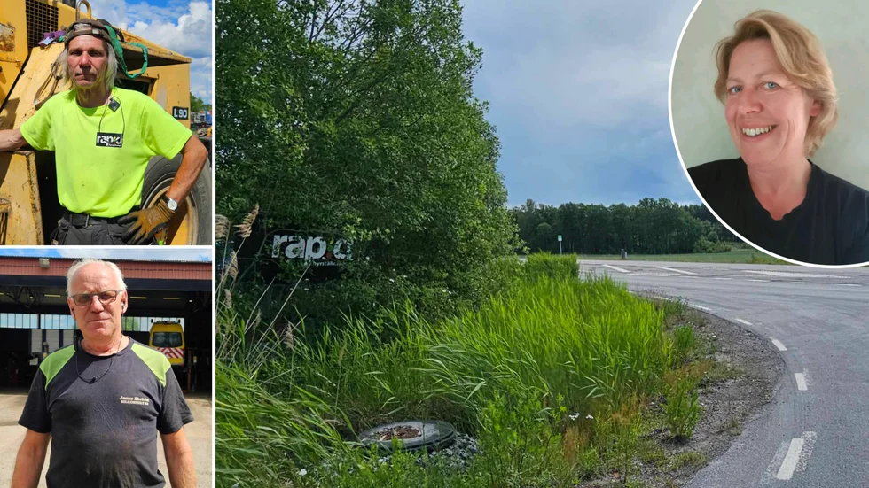 Flera berörda säger att utfarten i Barva är en trafikfara och kräver nu att någon tar på sig ansvaret. Janne Ekström har sitt företag vid korsningen, Göran Spång är förrådsarbetare och kör hjullastare i området och Barvabon Lena Davidsson, som ofta kör transporter till Björsund, anser alla att sikten är under all kritik.