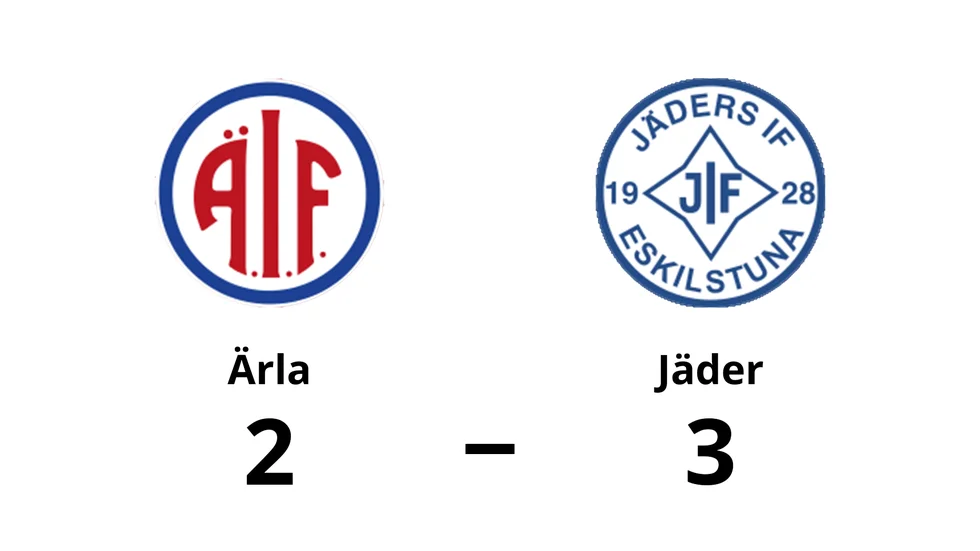 Ärla IF förlorade mot Jäders IF