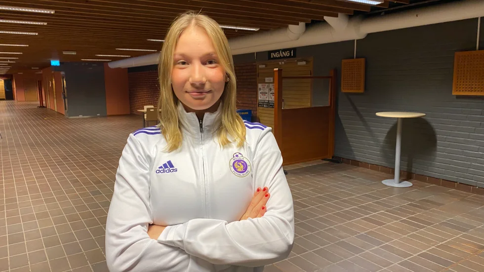På väg till sista matchen. Tilda Gustafsson är redo för KFUM Linköping hemma på fredagen. Seger och MFK är klart för RFL-kval. "Vi är samspelta", säger spelaren.